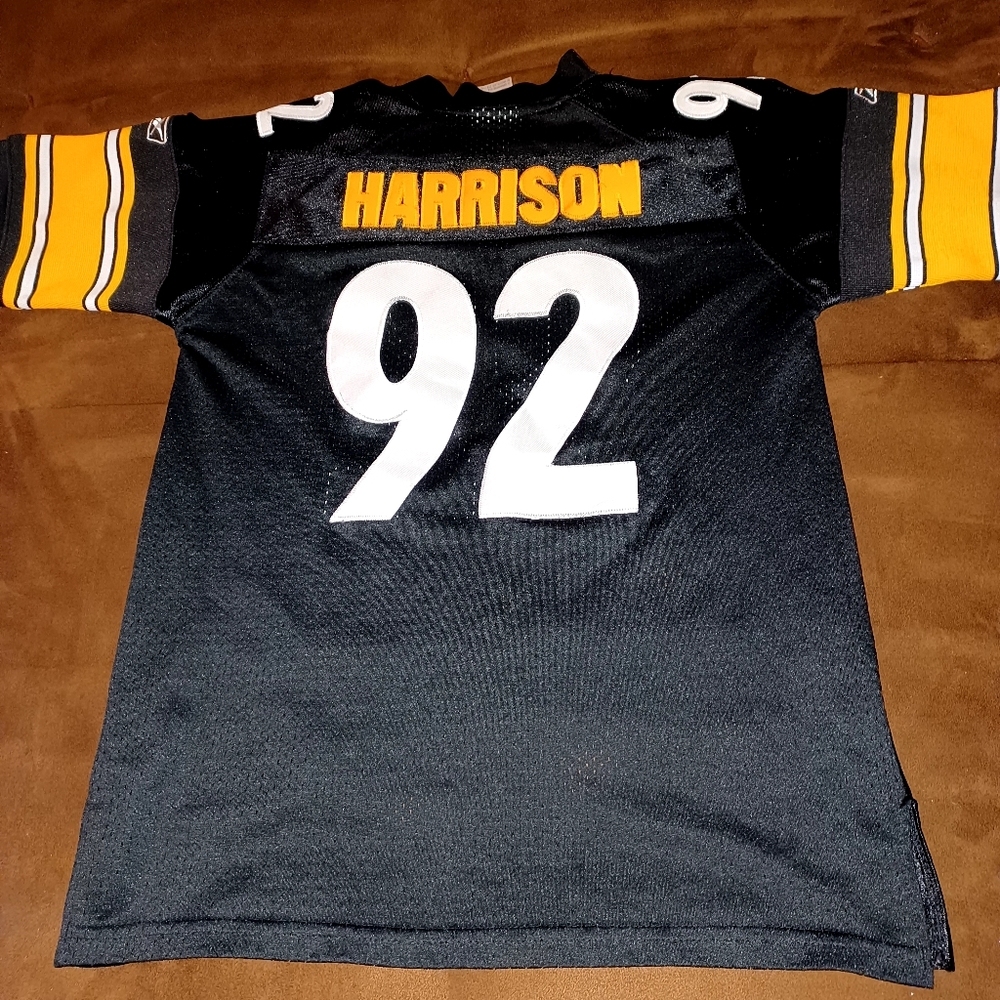 NFL..HARRISON boys jersey size 10-12...like new!!!!